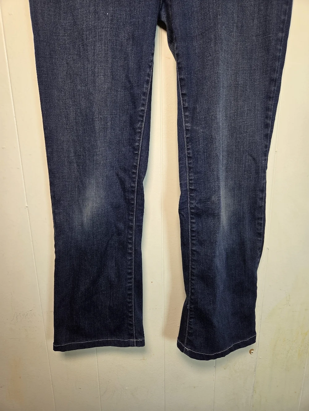 Eileen Fisher Organic Cotton Dark Wash Stretchy Skinny Jeans Size 10 - Picture 7 of 15